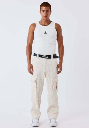 TRENDY - Cargobroek - crème camel