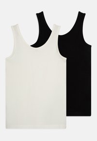 ONLY GIRLS - KOGAVA 2 PACK - Débardeur - black/cloud dancer Image miniature 1