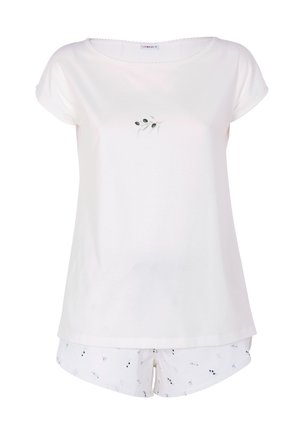 Lovable, LOVABLE PIGIAMA DONNA SET - Pigiama - bianco latte