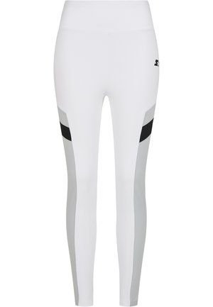 STARTER HIGHWAIST SPORTS LEGGINGS - Legging (type pantalon) - white/black