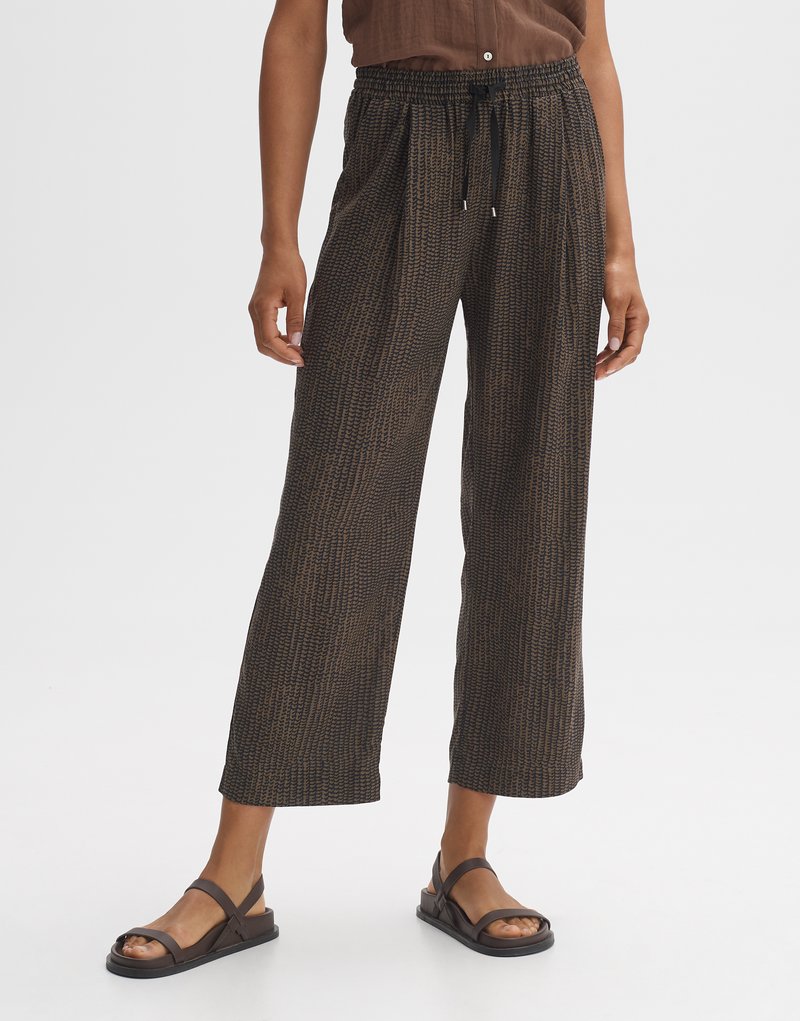 OPUS - MAHOLA DESERT - Trousers - cocoa, Enlarge