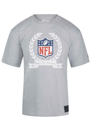 Light gray NFL T-shirt with a blue and red NFL shield logo surrounded by a white laurel wreath and the text "From The Archives 1920".