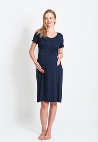 Cool Mama MATERNITY NURSING 2 IN 1 BASIC - Camicia da notte - dark blue