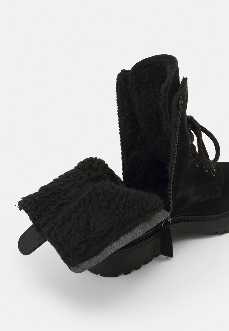 Anna Field Bottines à lacets - black