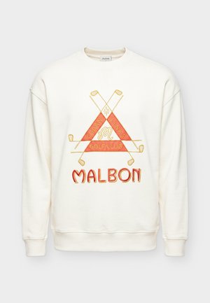 Malbon, TRINITY CREWNECK - Φούτερ - cream