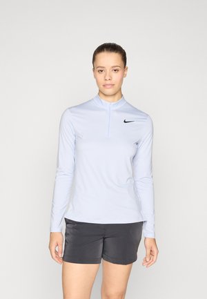 VICTORY - Long sleeved top - ghost/black