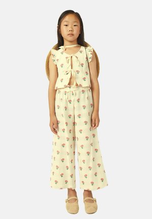 MIPOUNET Blusa - ecru  coral