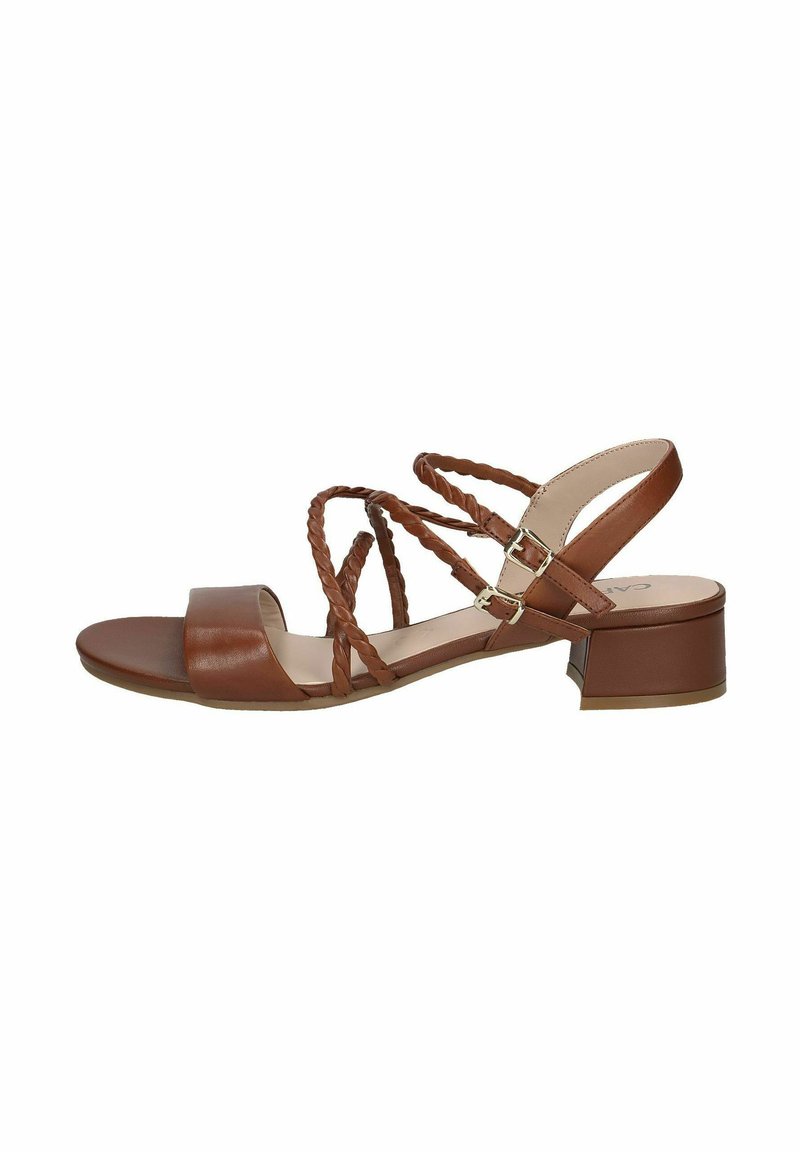 Caprice Sandalen cognac