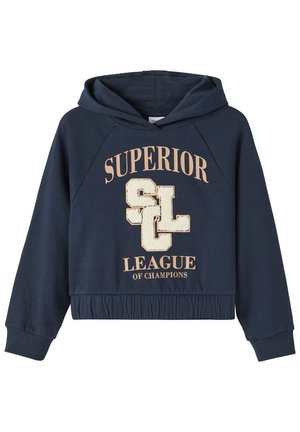 NAME IT Nkfrilko Sweat Fille à Capuche - Maillot Survetement Coton Bio Enfant