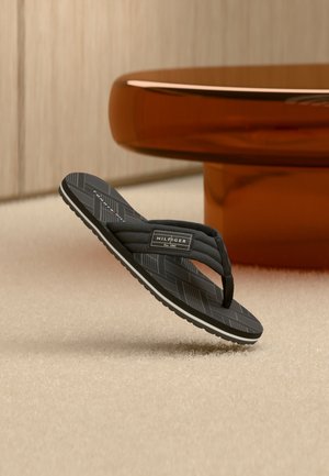 Tommy Hilfiger, FLAG PATCH - Σανδάλια τύπου T - black