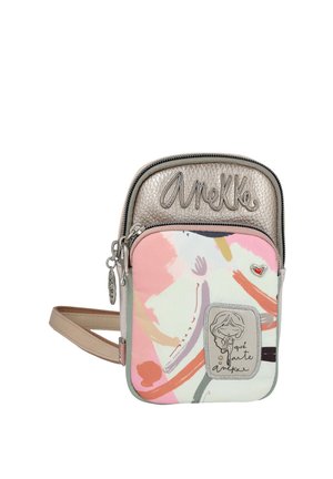 MINI BANDOLERA CON BOLSILLO ALMA - Bandolera - metalizado