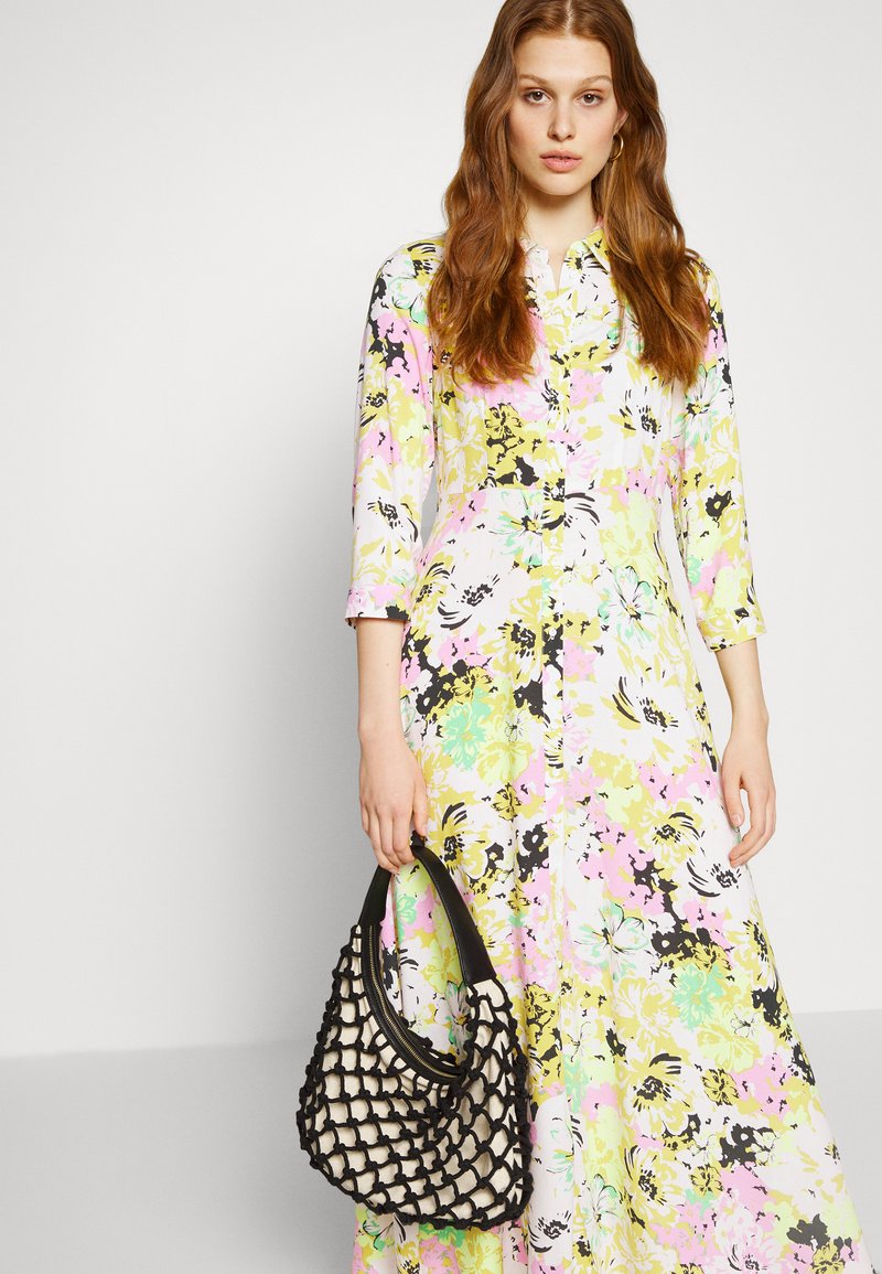 Damen Freizeitkleider | YAS YASSAVANNA LONG SHIRT DRESS Maxikleid golden olive/gelb - BB62520 Damen Freizeitkleider | YAS YASSAVANNA LONG SHIRT DRESS Maxikleid golden olive/gelb - BB62520