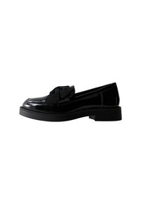 New Look - PATENT BOW  - Slip-ons - black Thumbnail Image 1