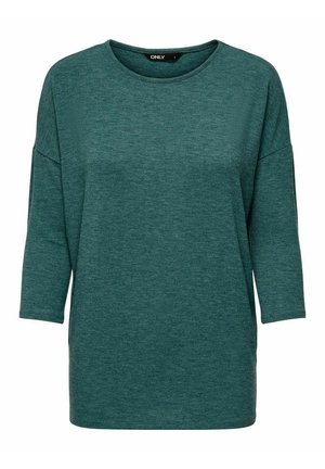 ONLY GLAMOUR 3/4 JRS NOOS - Top s dlouhým rukávem - deep teal