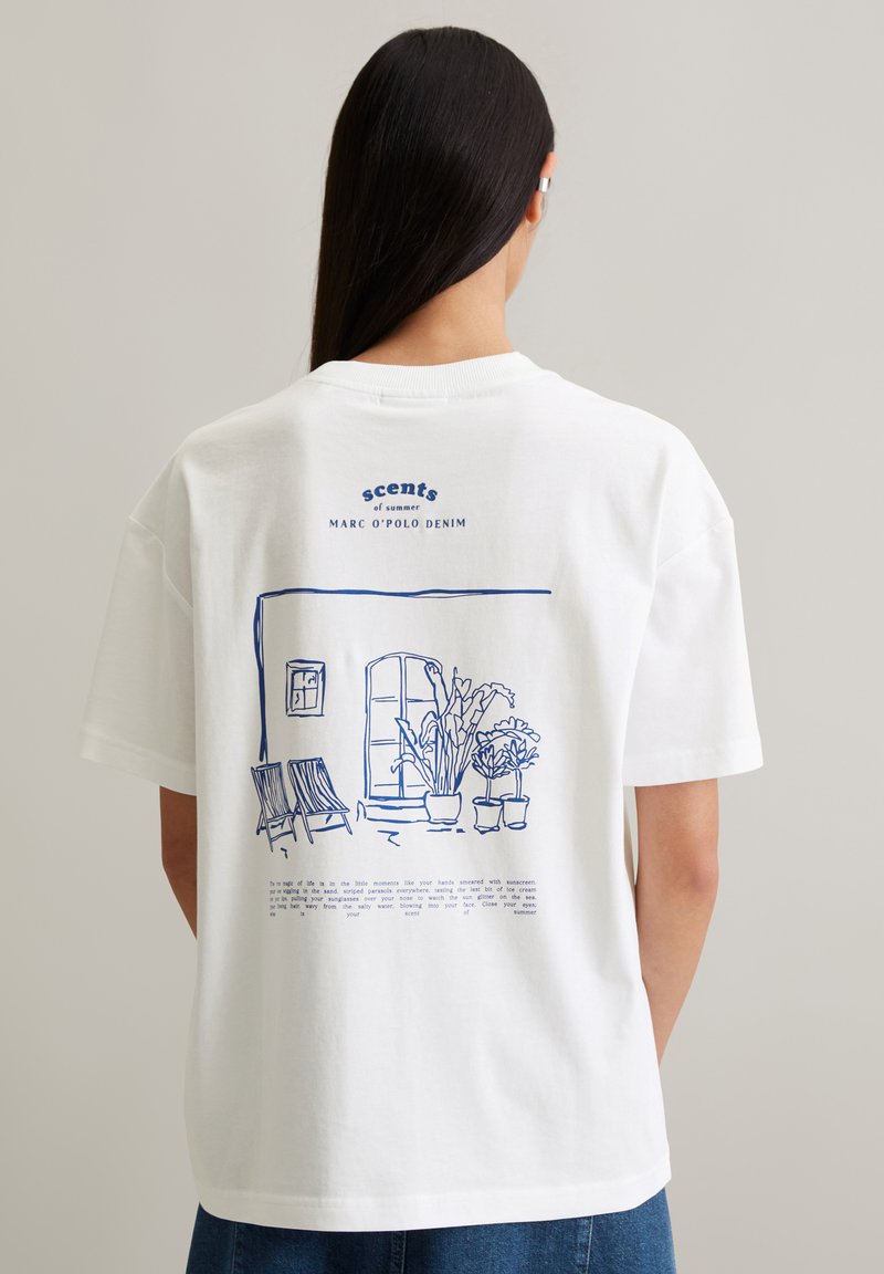 Marc O'Polo DENIM - T-Shirt print - white, Vergrößern