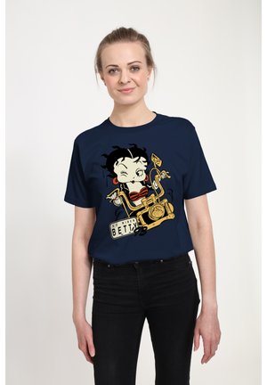 BETTY BOOP EZ RIDER BETTY - T-shirt print - french navy