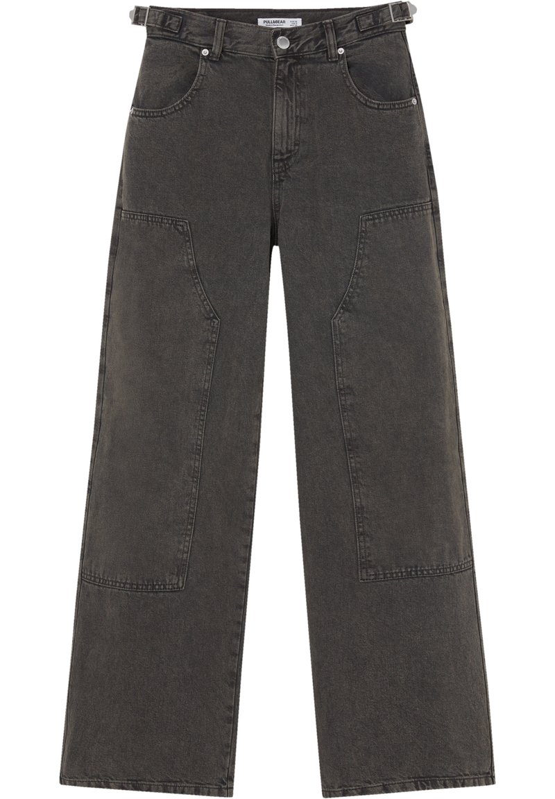 PULL&BEAR MIDRISE WITH PANEL DETAILS CARPENTER Jeans Straight Leg