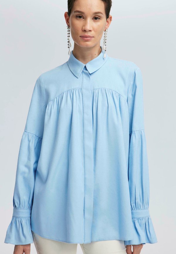 GATHER DETAILED  - Hemdbluse