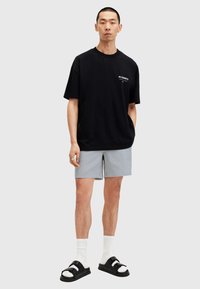 AllSaints WARDEN - Shorts da mare - white grey