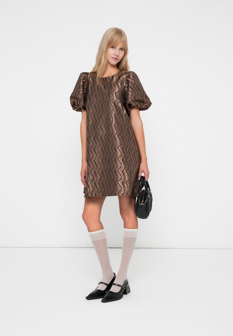 YAS YASSIRLEY DRESS - Cocktail dress / Party dress - mocha mousse/brown
