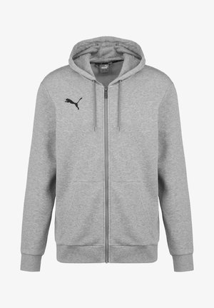 Puma, TEAMGOAL 23 CASUALS TRAININGSJACKE HERREN - Felpa con zip - medium grey heather