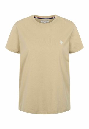 U.S. Polo Assn., UWLEIKA - Osnovna majica kratkih rukava - white pepper