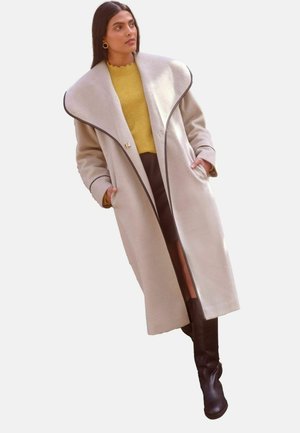 REGULAR FIT - TRIM BELTED WRAP  - Klassischer Mantel - neutral