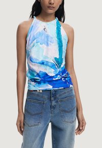 REPRIS TS CRIS  - Top - pale blue