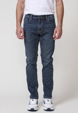 Vaqueros slim fit - azul osc   dark blue