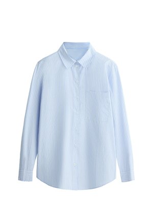 OYSHO, LONG-SLEEVED SHIRT - Chemisier - blue