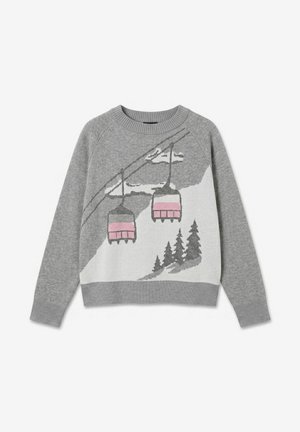 Vero Moda, KNITTED PULLOVER VMDOTTIE KNITTED CARDIGAN - Pullover - micro chip