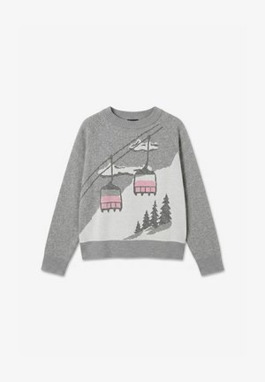 Vero Moda, KNITTED PULLOVER VMDOTTIE KNITTED CARDIGAN - Pullover - micro chip