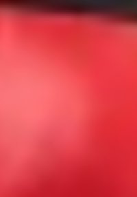 Trzy kolorowe papugi siedzą na kamiennej półce pod zielonymi liśćmi, na tle czerwonej, teksturowanej powierzchni.