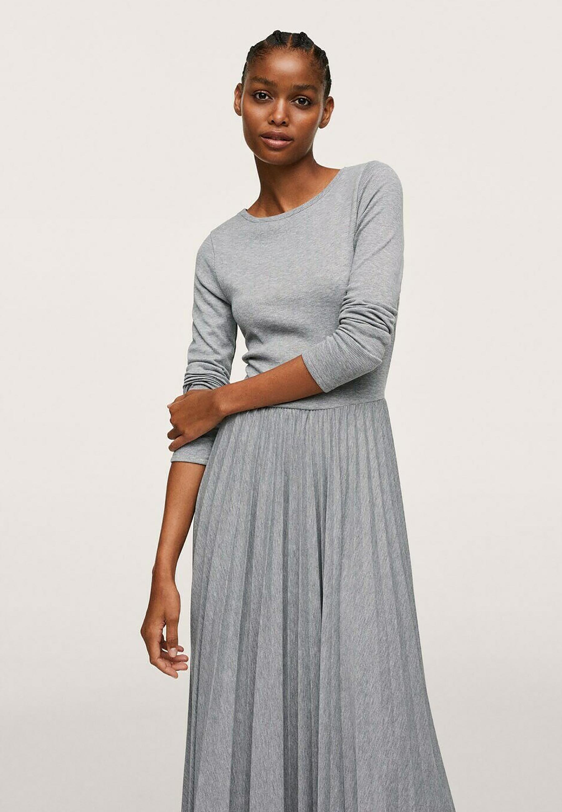 Mango Vestido informal - grau/gris - Zalando.es