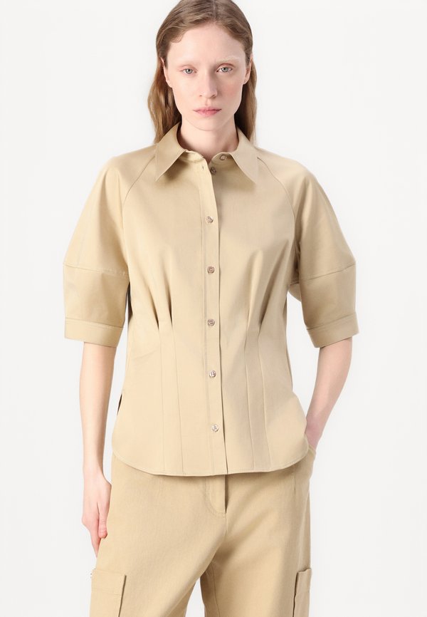 BELAURENA - Button-down blouse - medium beige4