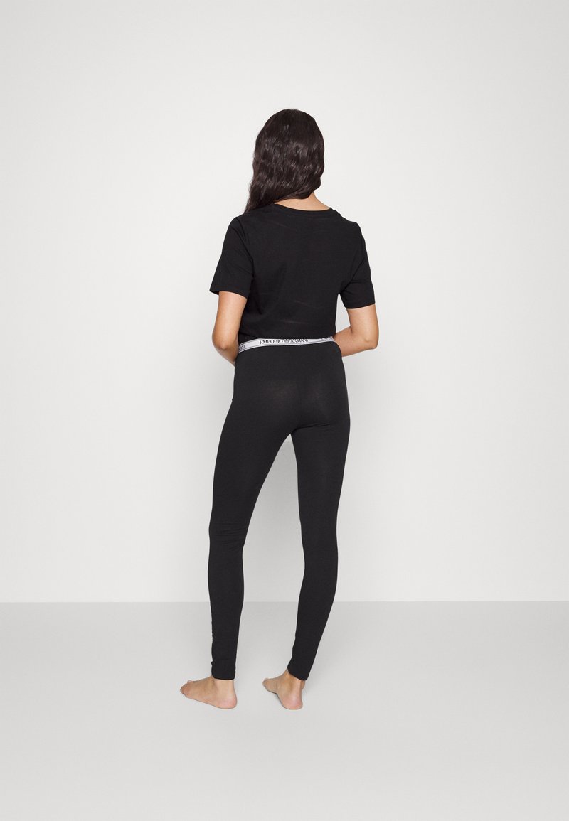 Damen Nachthemden | Emporio Armani LEGGINGS Nachtwäsche Hose nero black/schwarz - JF70206 Damen Nachthemden | Emporio Armani LEGGINGS Nachtwäsche Hose nero black/schwarz - JF70206