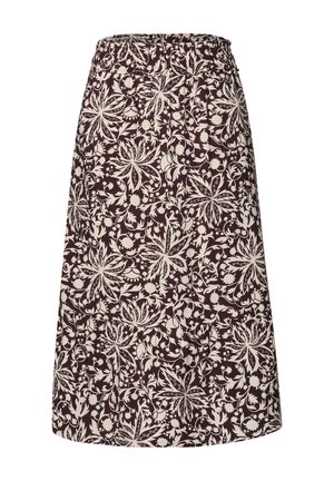 Street One Studio, MIDI-ROCK MIT VOLANTS UND PRINT - Falda acampanada - very berry