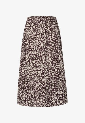 Street One Studio, MIDI-ROCK MIT VOLANTS UND PRINT - A-snit nederdel - very berry