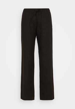 Samsøe Samsøe HOYS STRING TROUSERS - Stoffhose - black