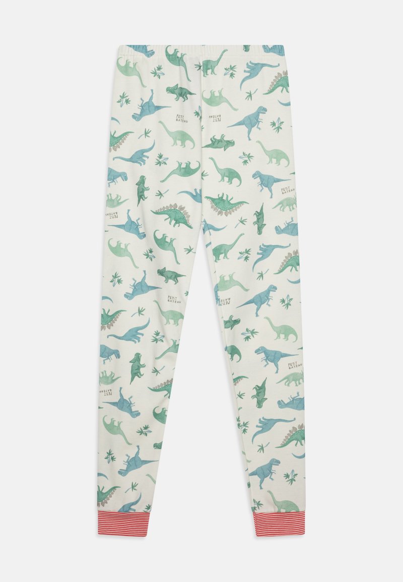 Pyjama 2 Pièces Petit Bateau Dinosaure 6 Ans (116 Cm) - Coton Bleu Marine & Blanc - Neuf Avec Étiquettes