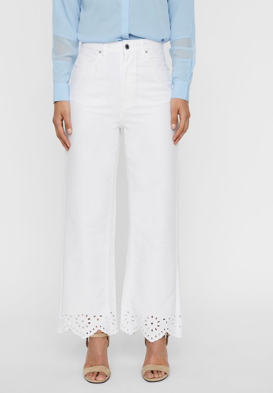 Vero Moda Jeans baggy - off-white denim/avorio - Zalando.it
