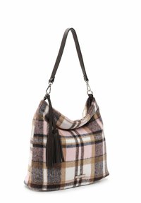 Sac Cabas Mini Gallantry Rose - Motif écossais, Bandoulière, Similicuir - Neuf Avec étiquettes