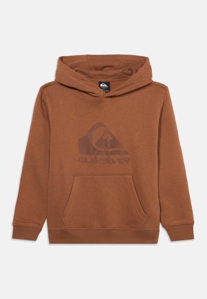 Quiksilver, LOGO - Суитшърт с качулка - rawhide