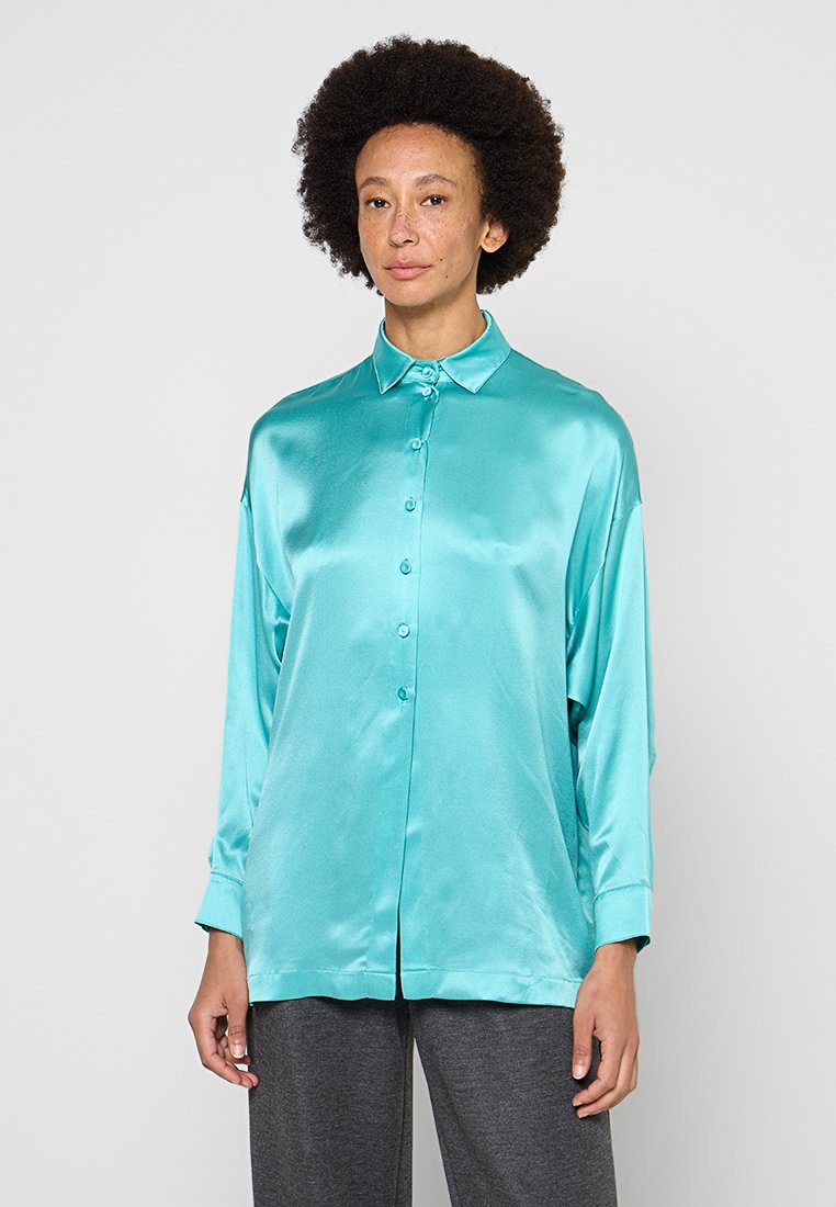Emporio Armani Overhemdblouse blauw