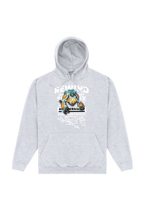 Henry Tiger MATT KEELING REWIND - Kapuzenpullover - heather grey