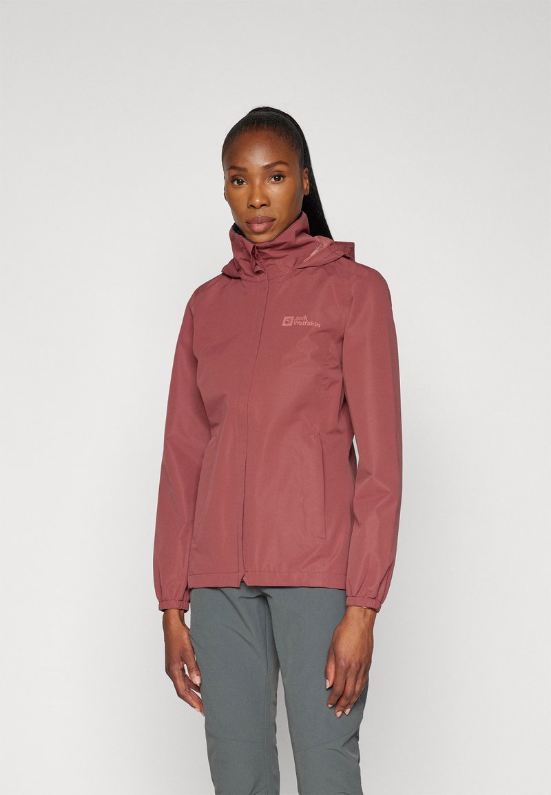 Jack Wolfskin STORMY POINT 2L JACKET - Veste Hardshell - red ochre