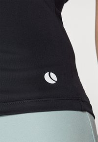 Björn Borg ACE DEEP V TANK - Viršus - black beauty