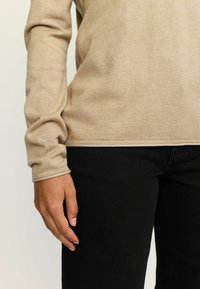 Soft Rebels O-NECK ROLL EDGE - Maglione - melange