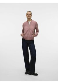 Vero Moda VMCOCO  - Bomber tipa jaka - nostalgia rose
