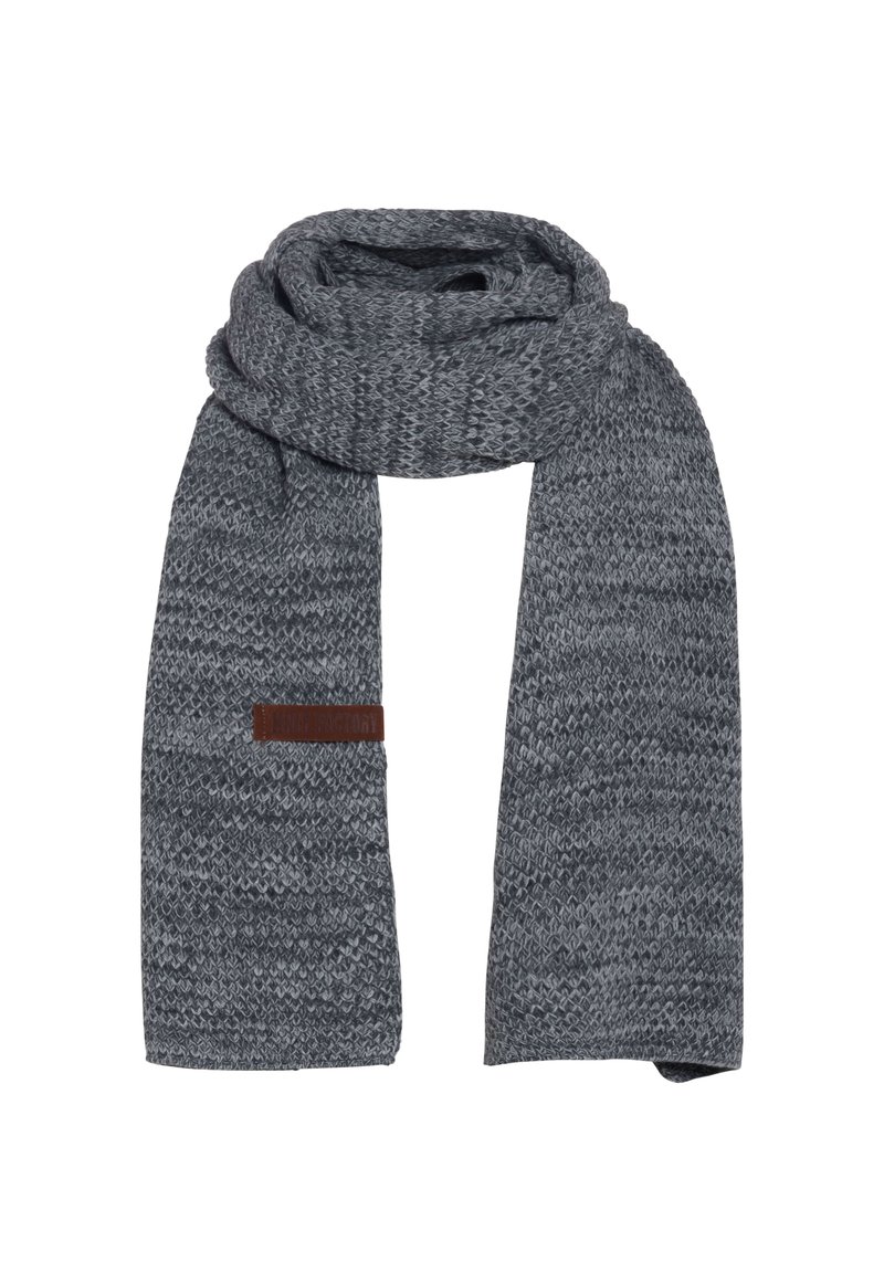 Knit Factory Sjaal - anthracite grey